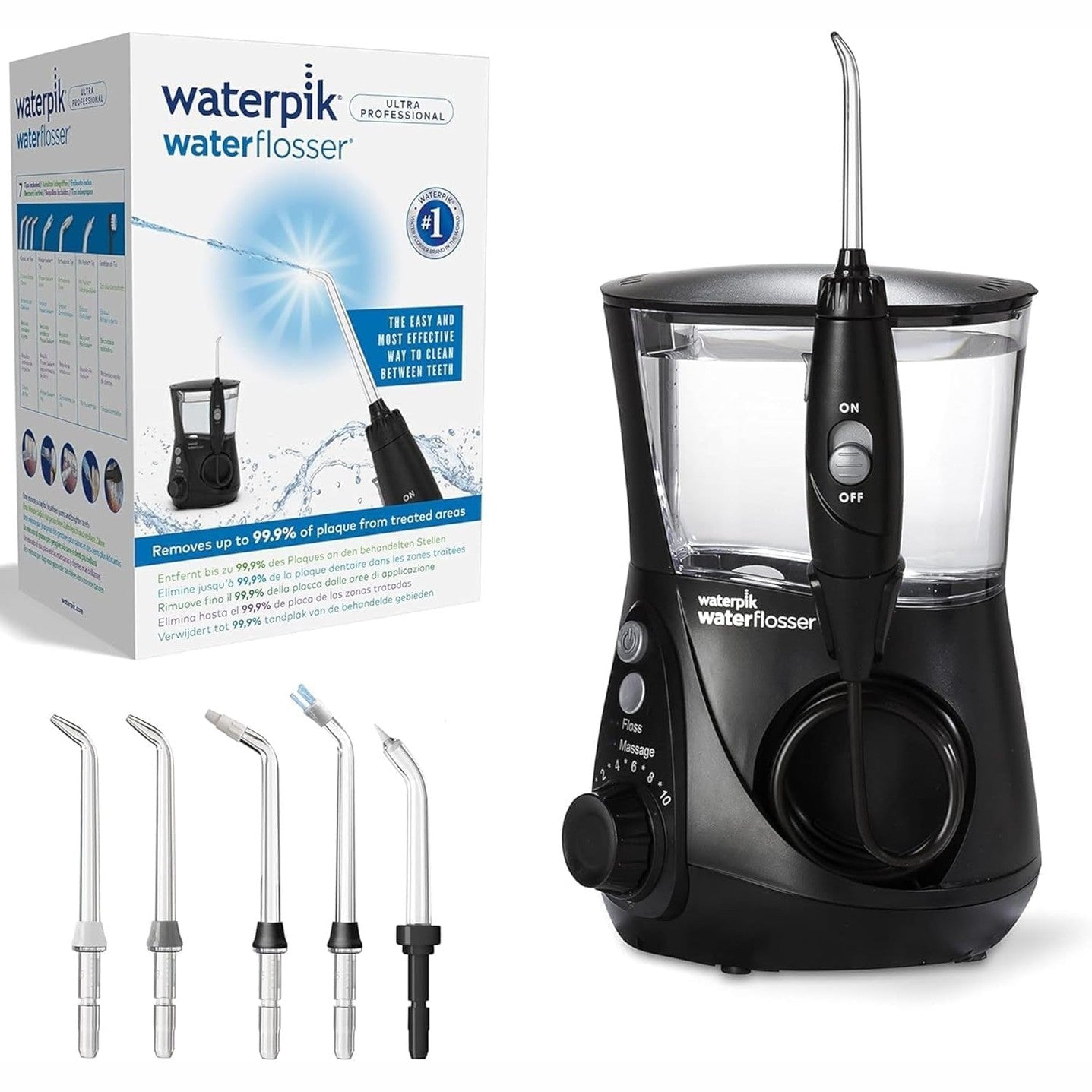 292264 - WATERPIK Pastrues uji Ultra Profesional WP-662EU me 7 koka dhe sistem të avancuar kontrolli të presionit me 10 cilësime