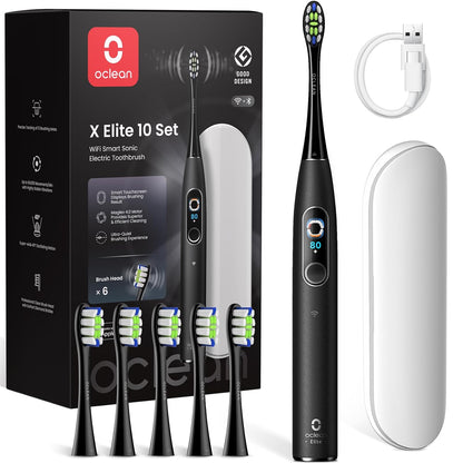 289464 - OCLEAN Furça dhëmbësh elektrike X Elite Set 10, 5 mënyra pastrimi, Sonic, 45dB, e zezë