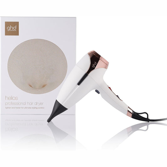 297854 - GHD Tharëse flokësh Helios - Tharëse flokësh profesionale (e bardhë) - E fuqishme dhe precize - Flokë pa kaçurrela dhe 30% më të shndritshëm - E rekomanduar nga parukierët - Ideale për të gjitha llojet e flokëve