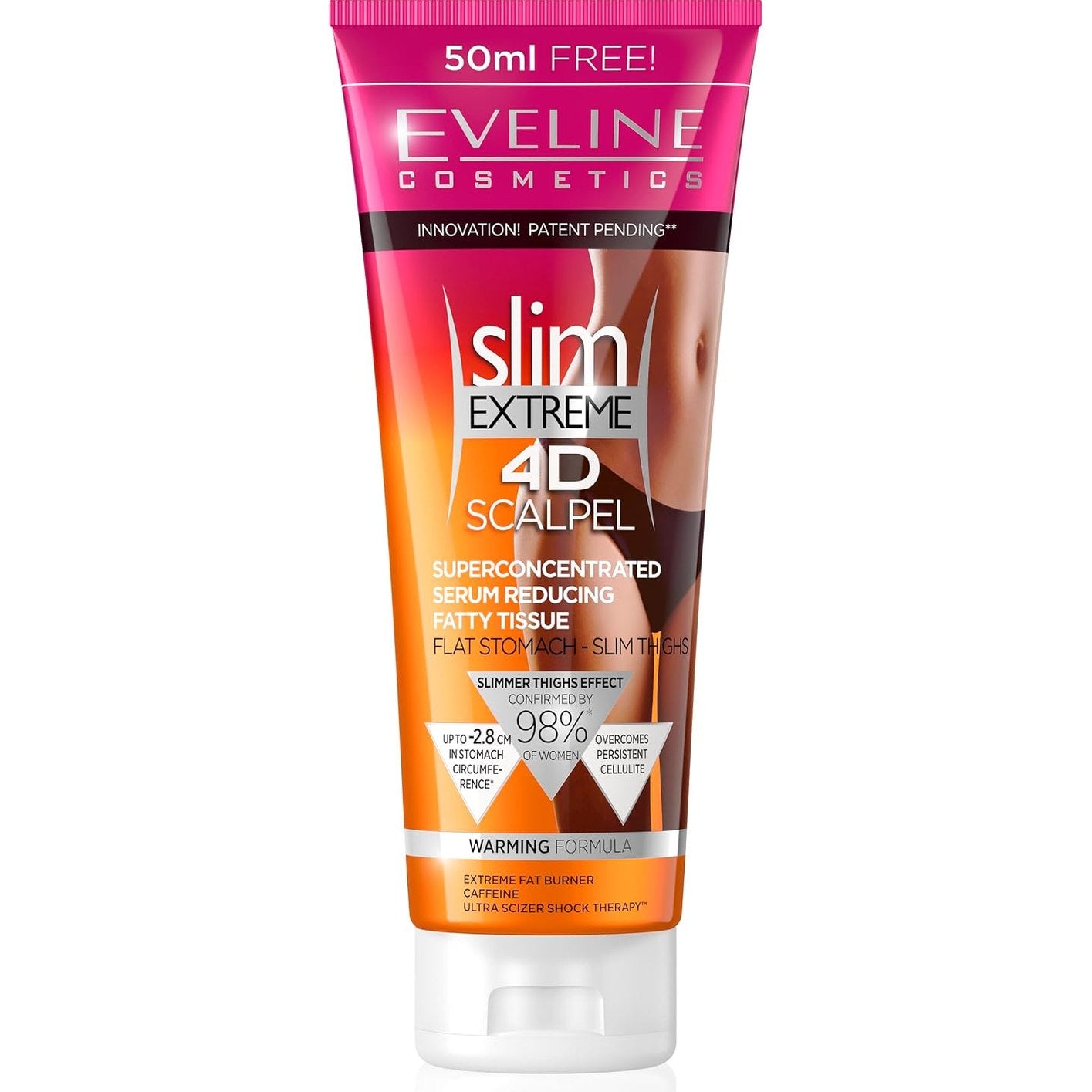 318477 - EVELINE COSMETICS Slim Extreme 4D: Serum super i koncentruar për uljen e yndyrës