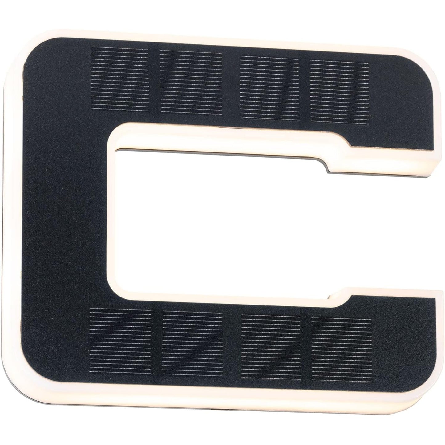 208382 - PAULMANN 94652 Llambë e shtëpisë me numër solari LED, IP44, Bateri Ngrohëse e Zëvendësueshme, 0.2 vat, Dritë e zezë 3000 K, Material plastik