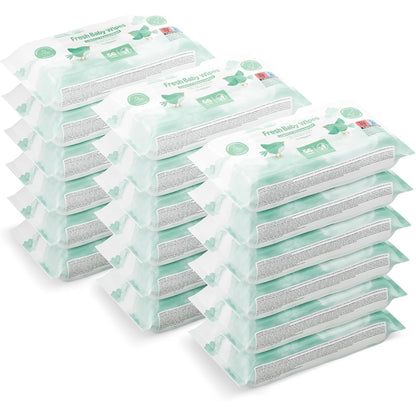 336208 - AMAZON 1008 Peceta Ultra të Ndjeshme për Fëmijë, aromë e lehtë, 18 pako me 56 copë