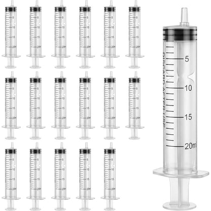 318728 - FICOFISE - Shiringë plastike 20ml - 17 copë - Sterile për laboratorë shkencorë