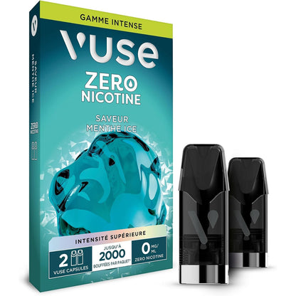 321912 - VUSE - Kapsula Intense Range, Mente Akullore, Pako me 2, deri në 1000 thithje për kapsulë, 2.0 ml lëng elektronik, pa nikotinë