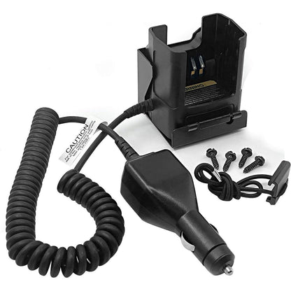 273097 - Karikues makine për Motorola GP340 GP360 GP380 GP328 - kabllo karikimi makine 12V-24V e pajtueshme me baterinë HNN9008 - zëvendësim për RLN4883B - karikues i shpejtë për aksesorë radio me dy drejtime