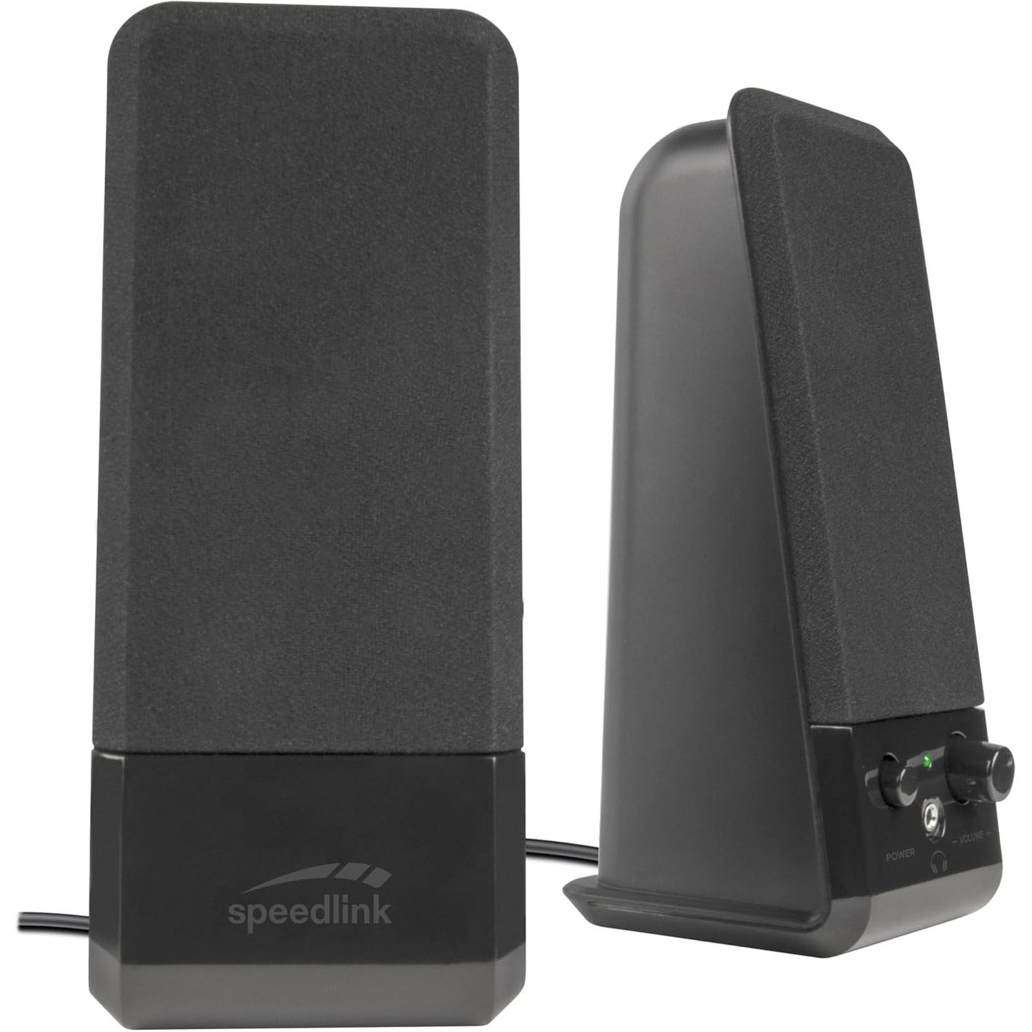 274212 - SPEEDLINK Altoparlantë stereo për PC EVENT, 12 vat, me prizë jack 3.5 mm, për zyrë, PC, laptop