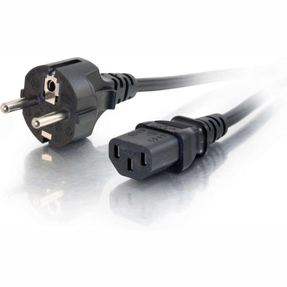 310342 - C2G Kabllo energjie 2M (IEC320C13 deri në CEE 7/7 Schuko), 6 këmbësh për kompjuter dhe monitor