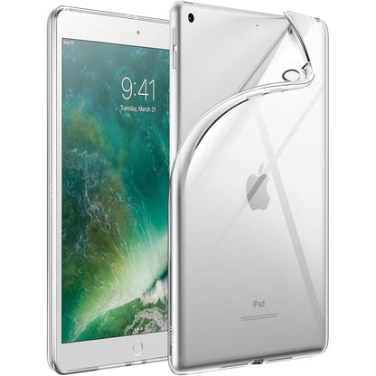 309303 - JETech Mbështjellëse transparente për iPad 6th/5th Gen, 9.7 inç (2018/2017), transparente