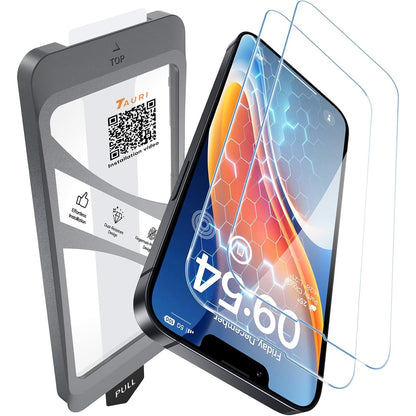 310576 - TAURI Mbrojtës ekrani me 2 copë qelqi të temperuar për iPhone 13