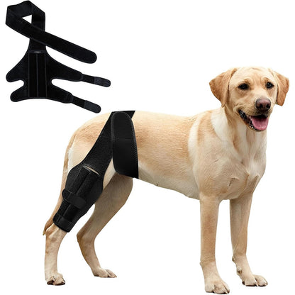 215386 - Mbështetëse gjuri për qen me ligament të kryqëzuar anterior të këputur në këmbën e pasme, mbështetëse e rregullueshme e legenit për qen me luksacion patelar, mbështetëse këmbësh për këmbën e pasme ose të përparme me stabilizues anësorë (L)