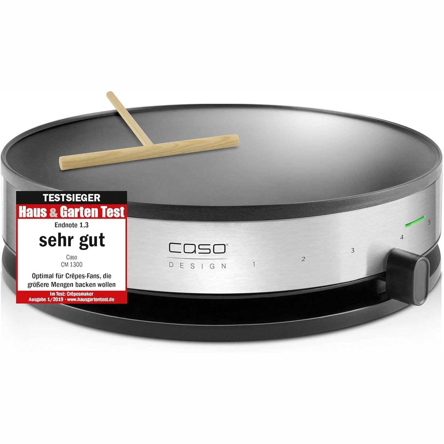162412 - CASO Makinë për Krepa 2930, Diametër Gatimi 33 cm, Fuqi 1300W