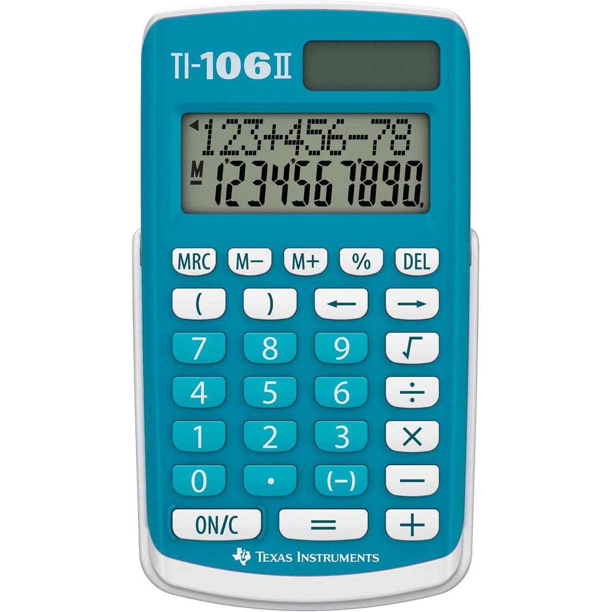 299953 - TEXAS INSTRUMENTS TI-106 II - Kalkulator Shkencor me Energji Diellore, xhepi, katër operacione bazë, en/GR/DE/FR