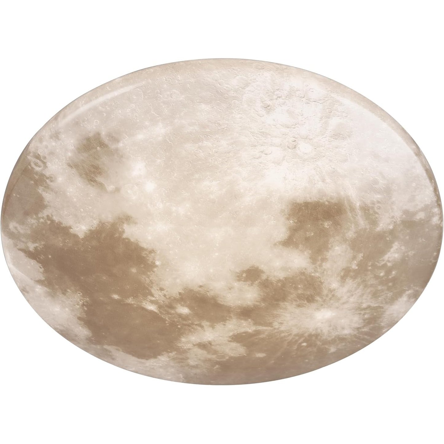 217902 - REALITY LEUCHTEN Llambë tavani LED Moonika R62764000, hije akrilike me motiv hëne, përfshirë LED 15 vat