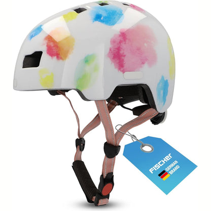 293688 - FISCHER Helmetë biçiklete BMX, XS/S, 48-54cm, me dritë të pasme LED të integruar