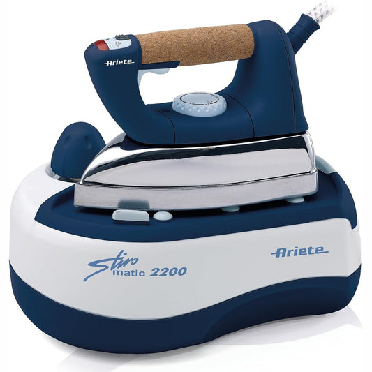 277354 - ARIETE Hekur Stiromatic 6257, 2200W, çelik inox, pllakë alumini, dorezë tape, avull i vazhdueshëm deri në 80 g/min