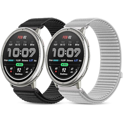 274617 - RRIP BDIG 20 mm i pajtueshëm me Amazfit Active 3 Premium/Active 2/GTS/GTS 2(2Mini)/GTS 3/GTS 4 Mini/Bip 3/3 Pro/S Lite/U Pro, najlon