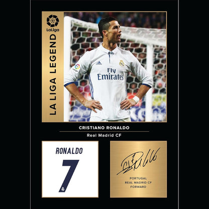 257480 - ART MURI Poster me Ikona, Cristiano Ronaldo, A4, Dhuratë për Futboll