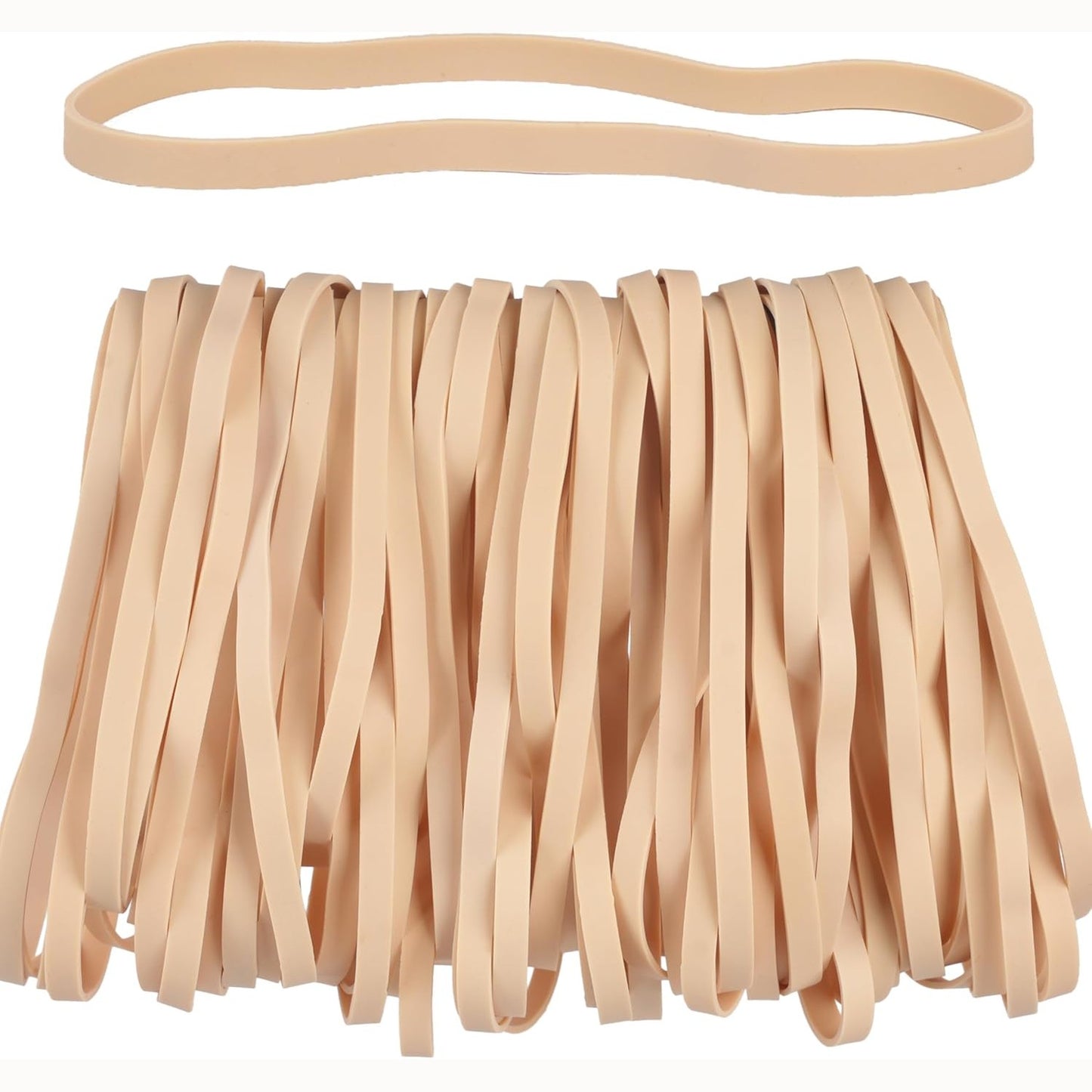 269556 - Pako me 50 shirita gome të mëdhenj 150 x 6 mm për furnizime zyre, dosje, kuti, libra, dhurata, fletore