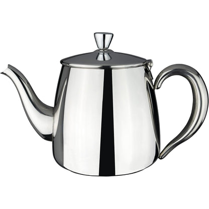 214616 - CAFÉ OLÉ Çajnik Premium PT-024, Çelik Inoks 18/10, 24 Ons, Për derdhje pa pikime