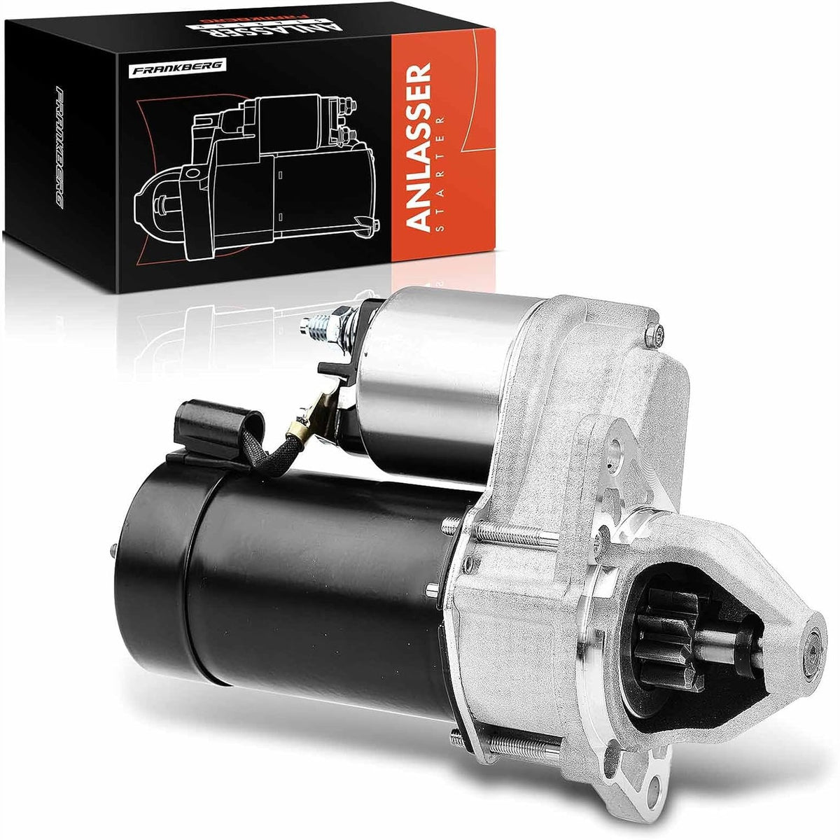 312656 - Frankberg Motor starteri 1.1 KW, 12 V, 9 dhëmbë, 5426014, 5433495