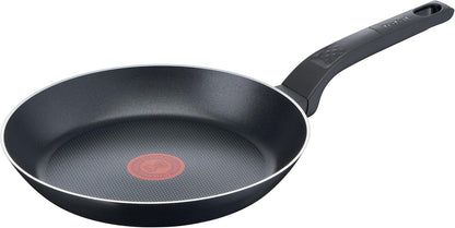 219054 - TEFAL, Tigan Easy Cook & Clean 20 cm, shtresë jo ngjitëse, termo-sinjal në temperaturën ideale të skuqjes, alumin, NUK është i përshtatshëm për gatim me induksion, pastrim i lehtë, Prodhuar në Francë, B5550233