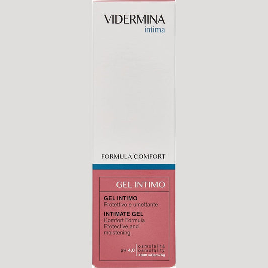311981 - VIDERMINA Xhel Lubrifikues 30 ml – Hidratues dhe Mbrojtës me Acid Hialuronik – pH 4.0 – I pajtueshëm me prezervativët