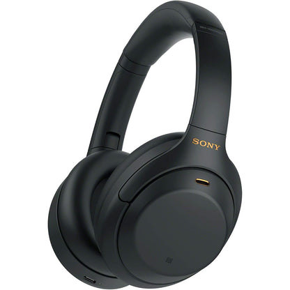 112620 - SONY WH-1000XM4 Kufje Mbi Vesh pa Tel me Anulim Zhurmash, Teknologji Bluetooth, Lidhje Shumëpikëshe, Jetëgjatësi e Baterisë Deri në 30 Orë, Karikim i Shpejtë, në Ngjyrë të Zezë
