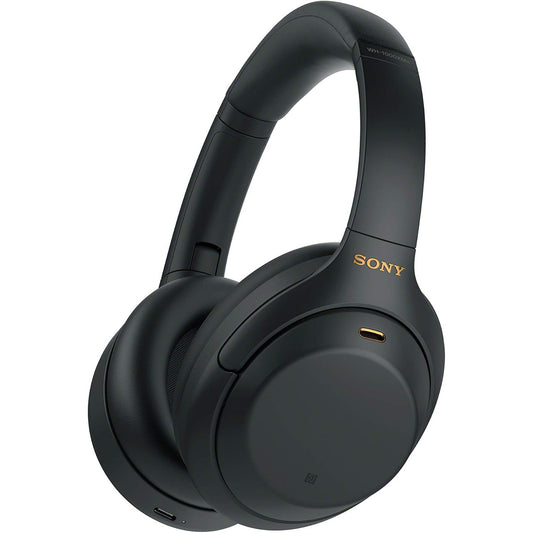 112620 - SONY WH-1000XM4 Kufje Mbi Vesh pa Tel me Anulim Zhurmash, Teknologji Bluetooth, Lidhje Shumëpikëshe, Jetëgjatësi e Baterisë Deri në 30 Orë, Karikim i Shpejtë, në Ngjyrë të Zezë