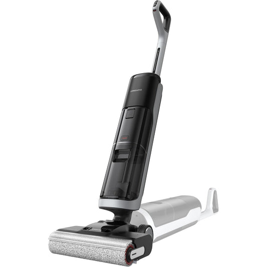 288029 - DREAME H14 Pro, Pastrues Dyshemeje pa Tel, Dizajn i Sheshtë 180°, Kujdes me Furçë 60°C, Fuqi Thithjeje 18,000 Pa, Tharje 5-minutëshe, Dozim Automatik i Detergjentit, Kontroll me Aplikacion