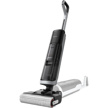 292014 - DREAME H14 Pro, Fshesë me korrent për tharje dhe lagështi, Dizajn i sheshtë 180°, Pastrim me furçë 60°, Tharje 5-minutëshe, Shpërndarje automatike e tretësirës, Kontroll me aplikacion, Thithje 18,000 Pa