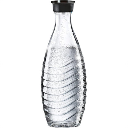 210333 - SODASTREAM Karafë Qelqi Kristali për Makinën e Ujit të Gazuar, Transparente, E Përshtatshme për Lavastovilje, Kapacitet 0.6L, Modeli 4042715985