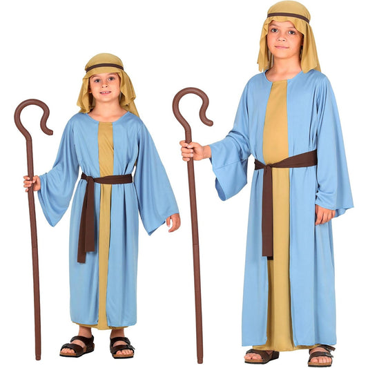 209174 - WIDMANN MILANO - Kostum Bariu për Fëmijë, Për Tema si Lindja e Krishtit, Krishtlindjet dhe Karnavalet