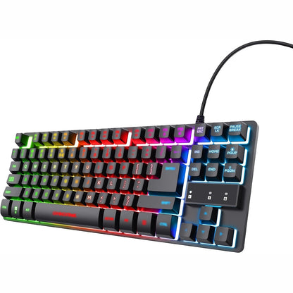 268360 - Trust Gaming Tastiera për Lojëra GXT 833 Thado TKL, Frëngjisht AZERTY Layout