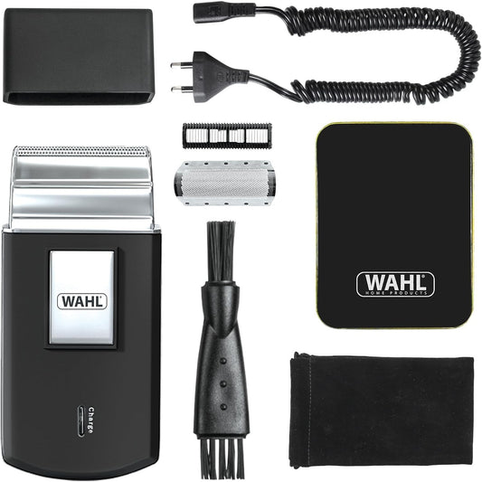271870 - WAHL Rrojtore udhëtimi elektrike pa tel dhe e rikarikueshme për burra, kompakte dhe e lëvizshme