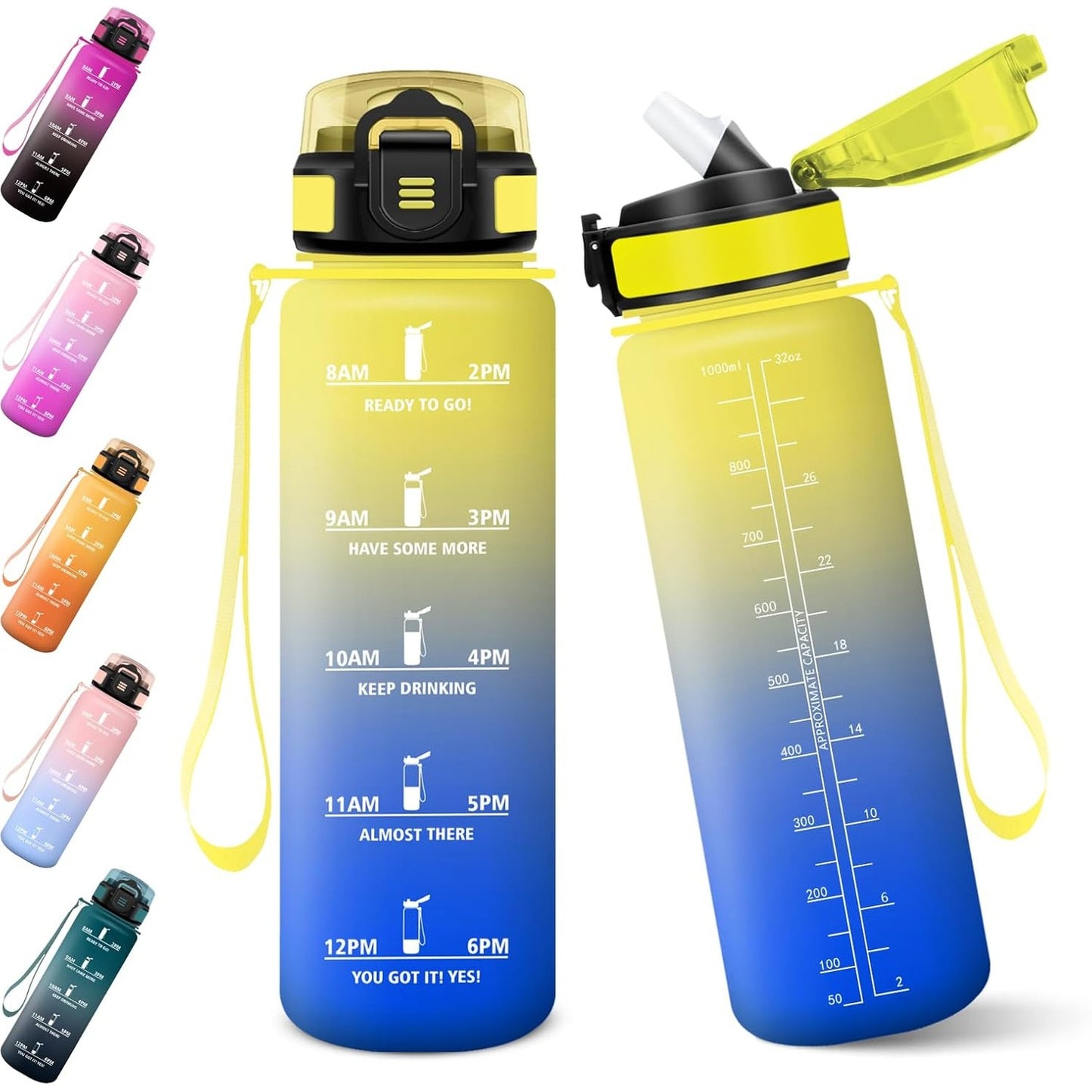 215608 - BARAMUMU Shishe Uji 1000ml për të Rritur, Pa BPA