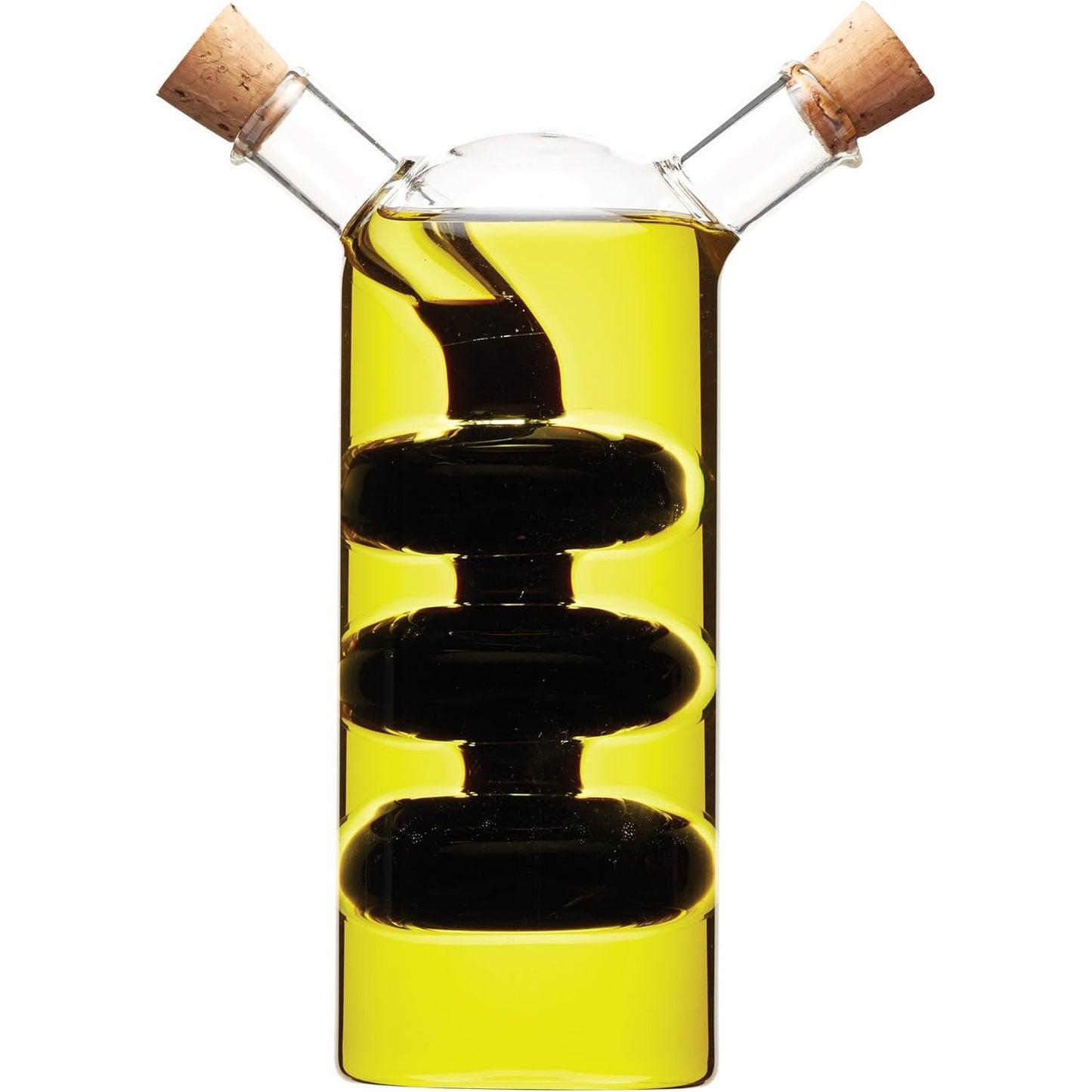 219157 - KitchenCraft World of Flavours - Dispensues Qelqi për Vaj dhe Uthull, Shishe 2-në-1, 100 + 300 ml