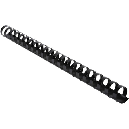 273675 - EXACOMPTA 75601E - Kuti me 100 krehëra plastikë, të zinj, 20 mm, 21x29.7 cm