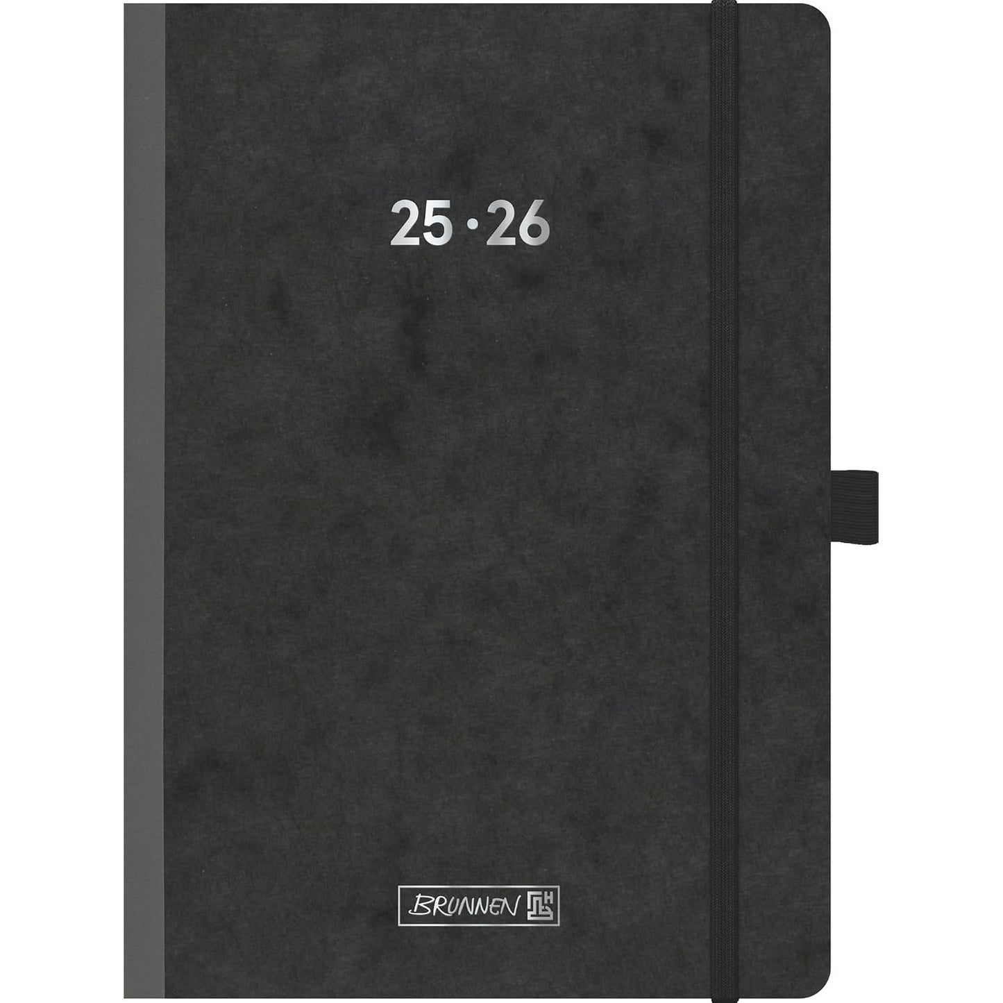 267254 - BRUNNEN Student Planner 2025/2026 FAKT!plus, A5, karton, e zezë