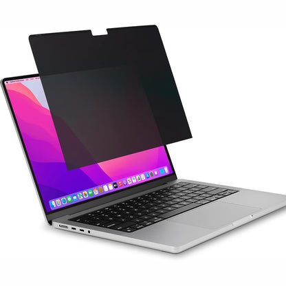 276418 - KENSINGTON Ekran magnetik për privatësinë MP14 për MacBook Pro, i përshtatshëm për 14 inç (35.6 cm) (2021–2024, M1, M2, M3, M4, Pro, Max), ekran privatësie i shkëputshëm, anti-shkëlqim, filtër drite blu