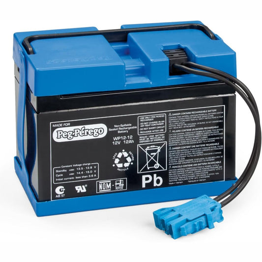 272853 - PEG Bateri 12V/12Ah - Pjesë Zëvendësuese Origjinale e Rikarikueshme për Automjetet Elektrike Peg Perego