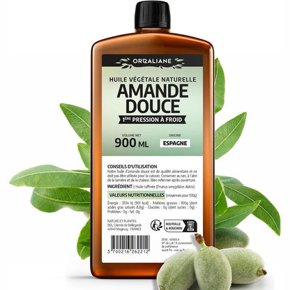 298625 - Vaj Bajamesh i ëmbël 900 ml - 100% Natyral - I shtypur në të ftohtë