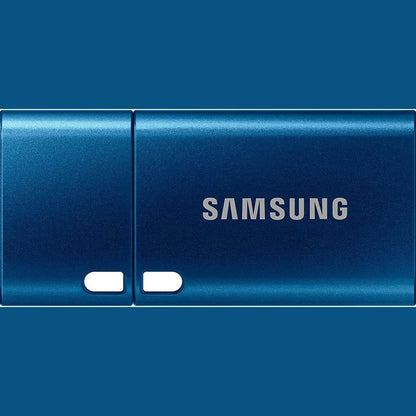 310004 - Samsung Njësi flash USB-C, 64 GB, lexim 300 MB/s, shkrim 30 MB/s, USB 3.1, Blu, MUF-64DA/APC