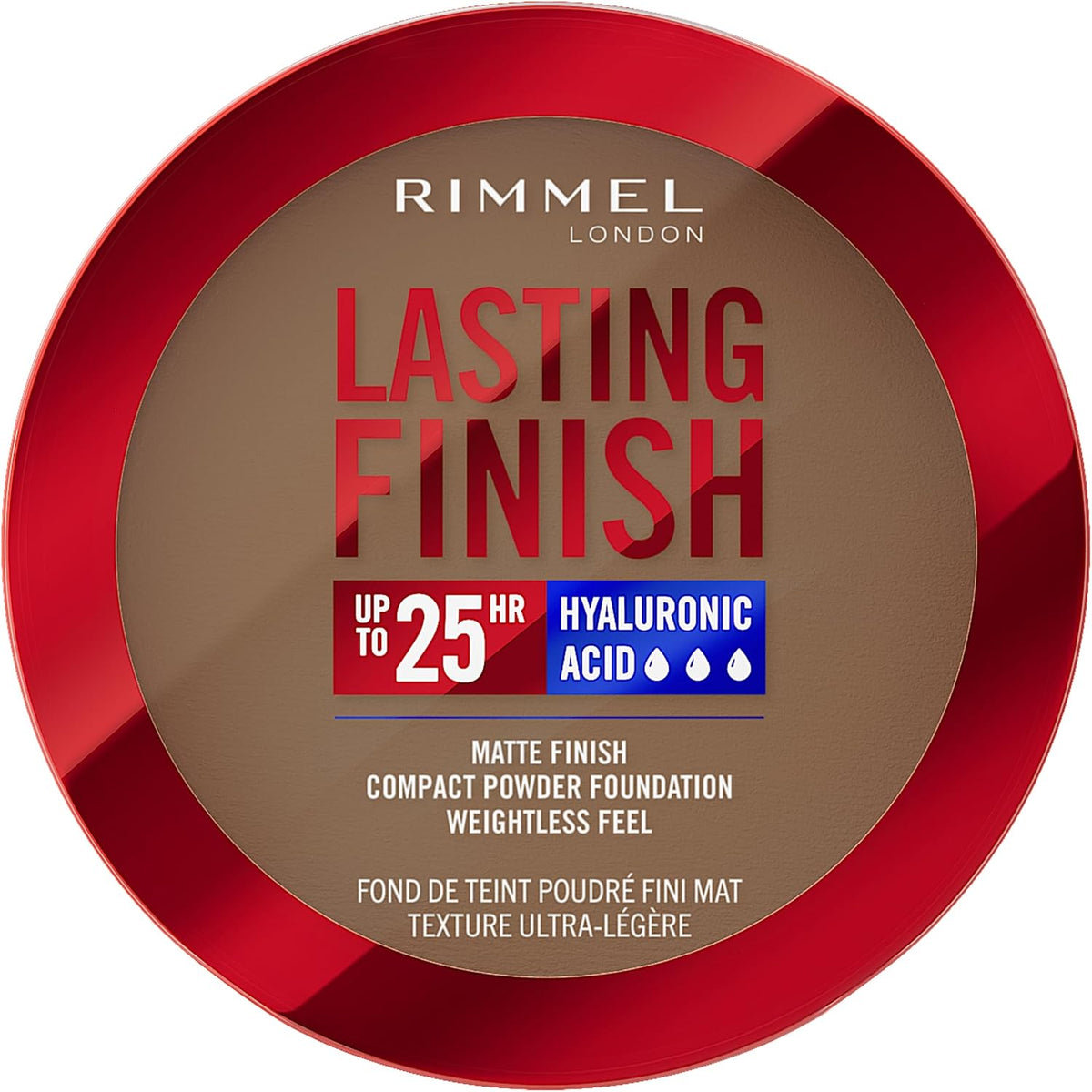 306537 - RIMMEL Fondatinë kompakte Lasting Finish 015 7g me ngjyrë kokosi të ngrohtë, SPF 20, formulë vegane