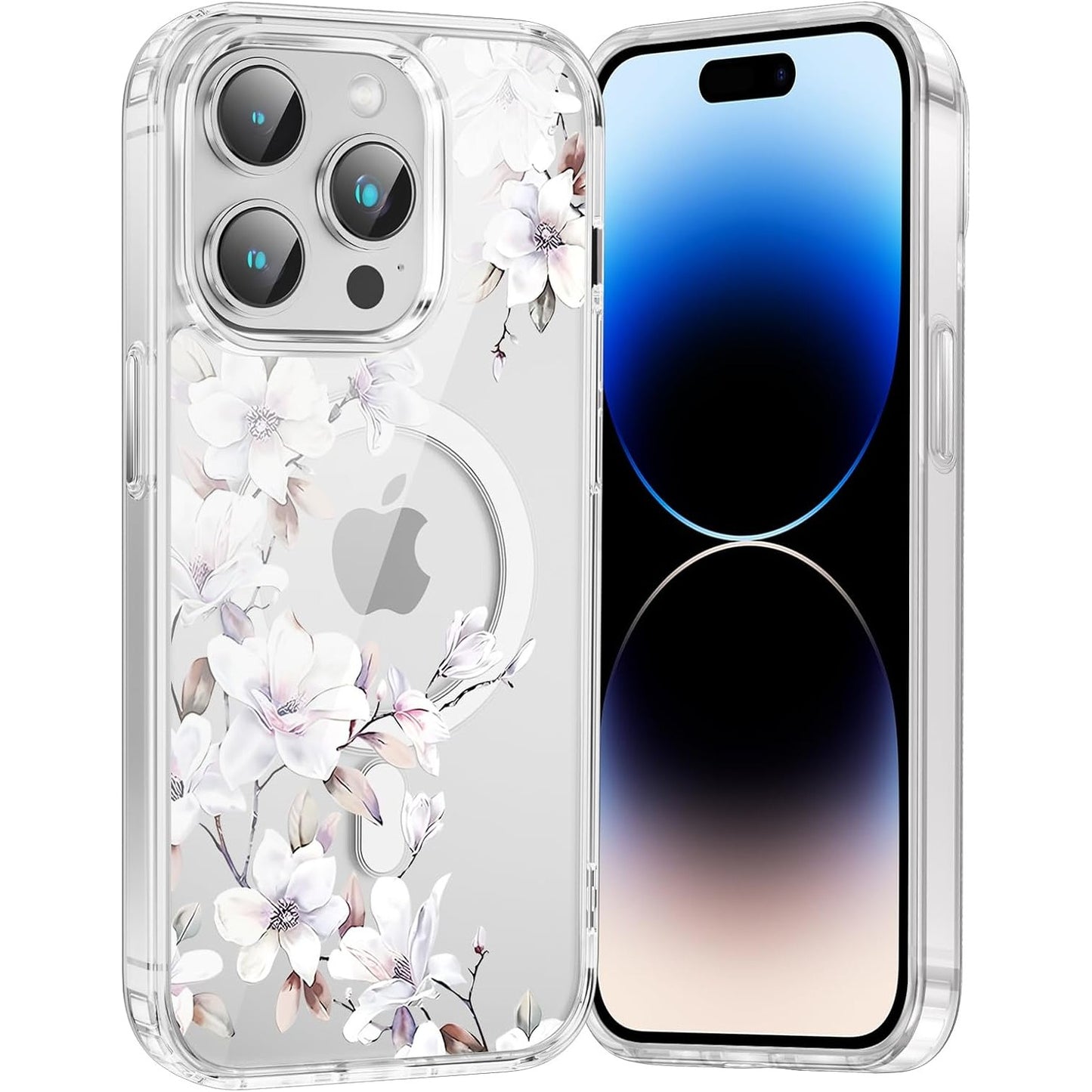 274386 - SAQMKIL Mbrojtëse magnetike për iPhone 16 Pro Max, 6.9", e pajtueshme me MagSafe, TPU i butë, rezistente ndaj goditjeve