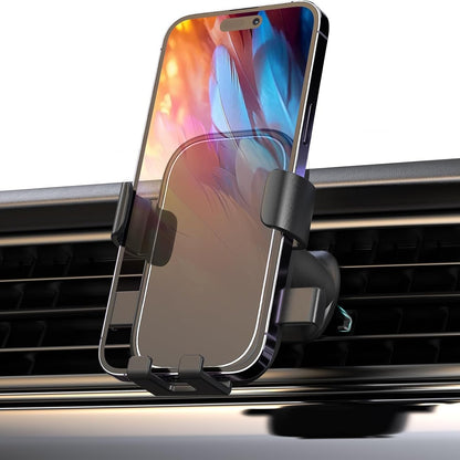 274550 - GRIFEMA Mbajtëse telefoni për ventilim në makinë, mbyllje automatike, rrotullim 360°, për telefona 4.7-7 inç