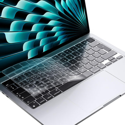 300049 - EooCoo MBROJTËSE TASTIERE PËR MACBOOK NEO 2026, MACBOOK AIR M5 M4 M3 M2 13.6/15 INÇ 2026-2022, MACBOOK PRO M5 M4 M3 M2 M1 PRO MAX 14/16 INÇ 2026-2021, LAPTOP MAC ME LAYOUT EU, TPU ULTRA E HOLLË TRANSPARENTE