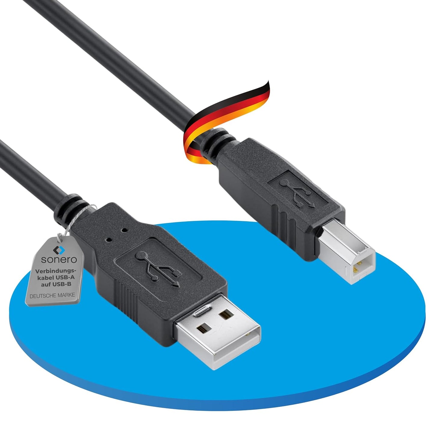 266870 - SONERO® Kabllo USB 2.0, kabllo zgjatuese aktive me amplifikator sinjali, A mashkull në A femër, 480 Mbit/s, 10.0 m, e zezë