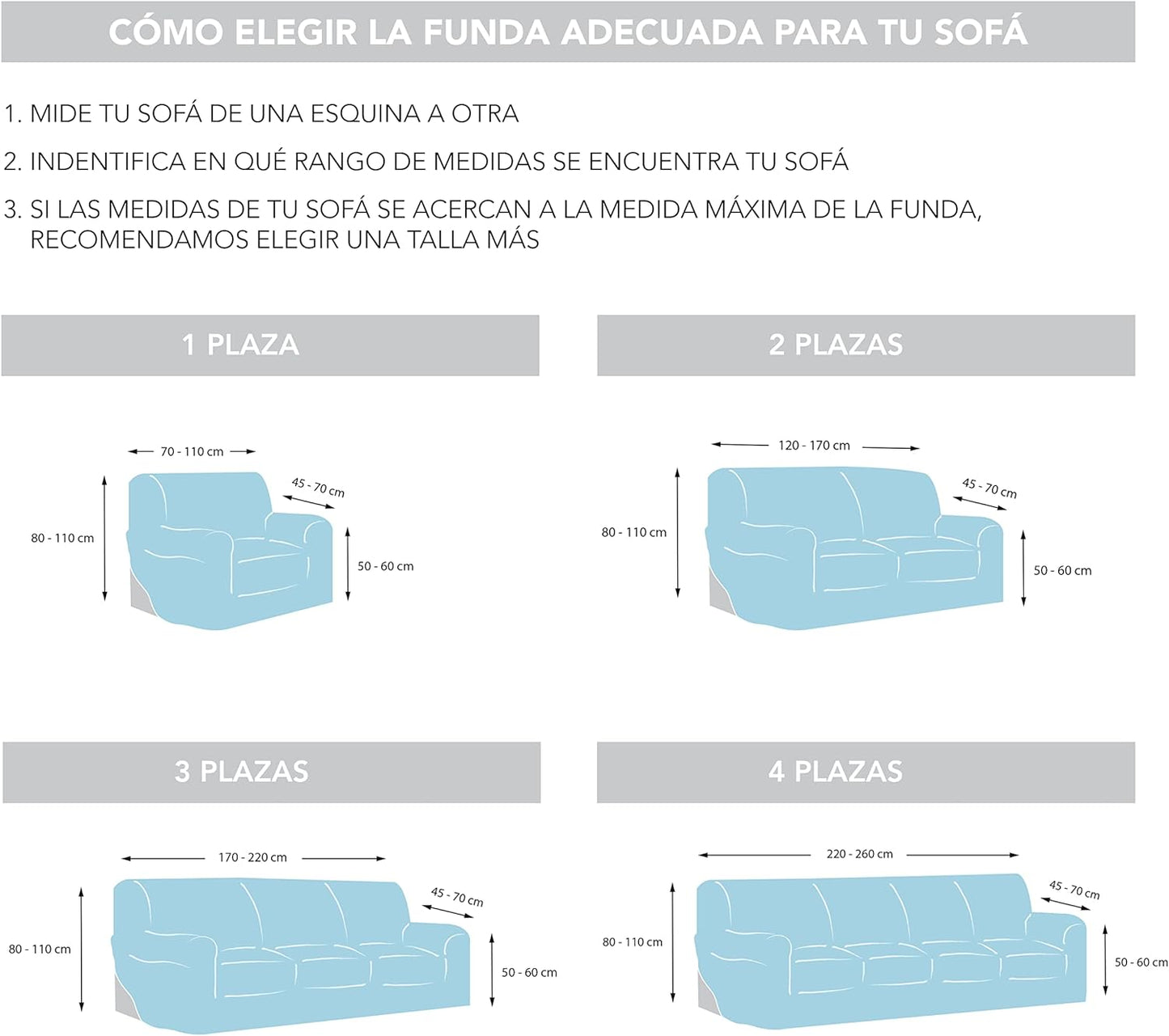 28511 - MARTINA HOME Mbulesë Emilia, Material Pëlhurë, Ngjyrë Bezhë, Për 3 Vende (170-220 cm)