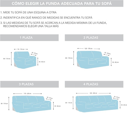 28511 - MARTINA HOME Mbulesë Emilia, Material Pëlhurë, Ngjyrë Bezhë, Për 3 Vende (170-220 cm)