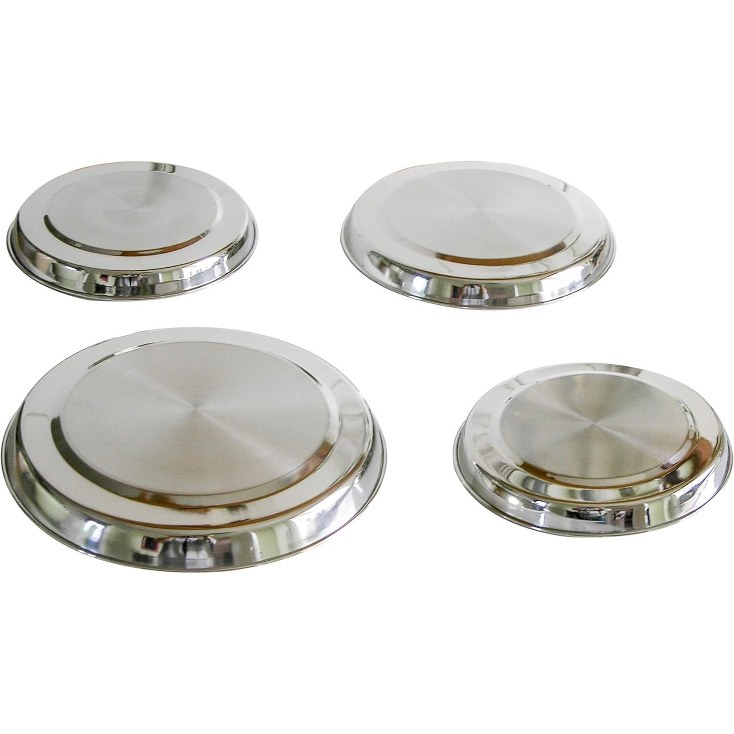 254391 - Set me 4 mbulesa për sobë prej çeliku inox Haushalt International
